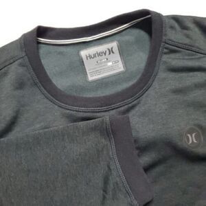 Hurley w/ Nike‎ Dri-Fit Men's 2XL / XXL Long Sleeve Charcoal Grey Pullover